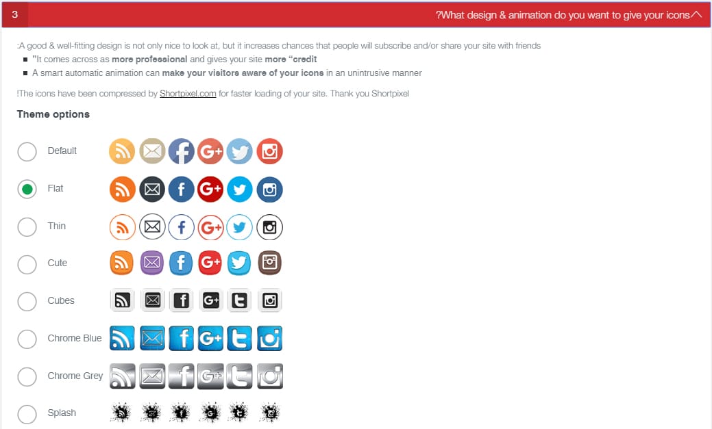 نمایش آیکون شبکه‌های اجتماعی در وردپرس با افزونه Social Media Share Buttons