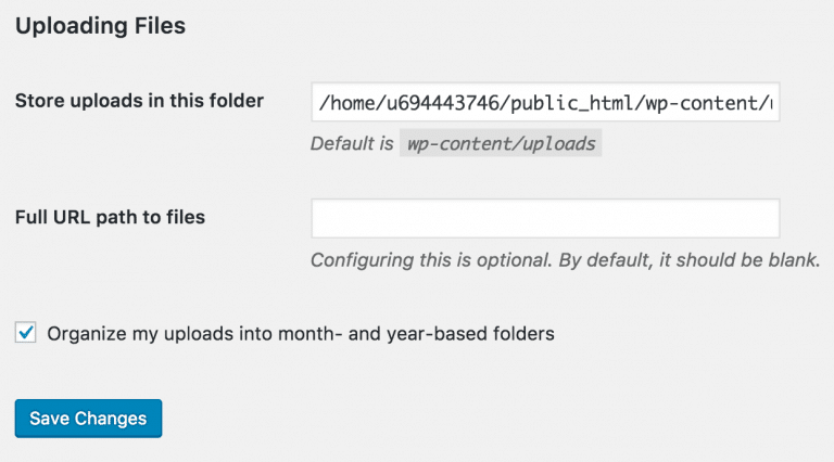 خطای unable to create directory در وردپرس