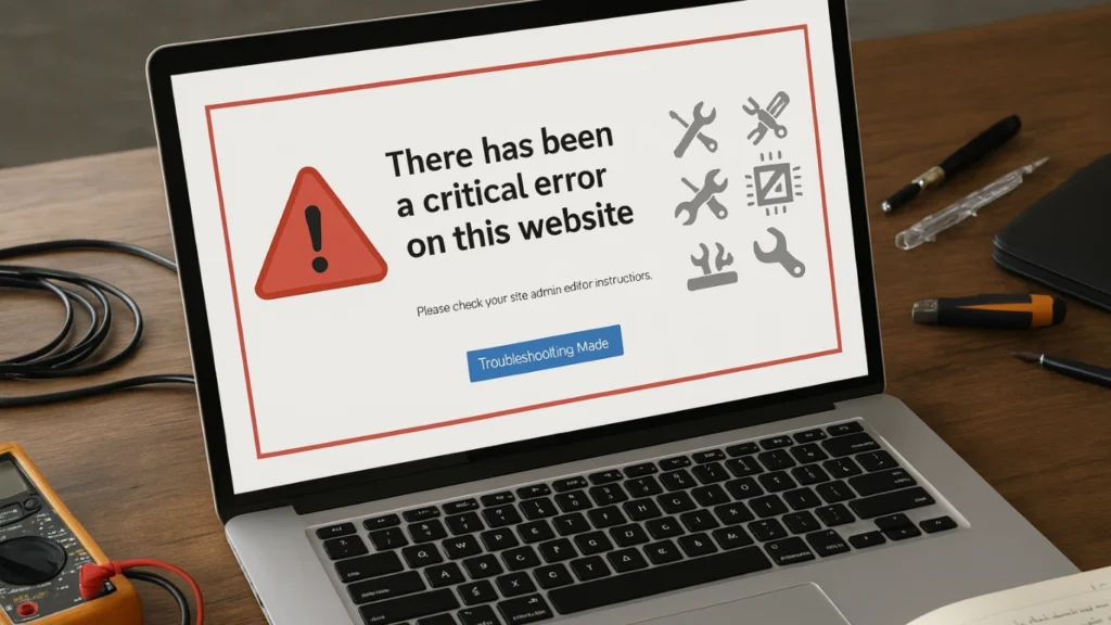 حل مشکل critical error و صفحه سفید مرگ در وردپرس